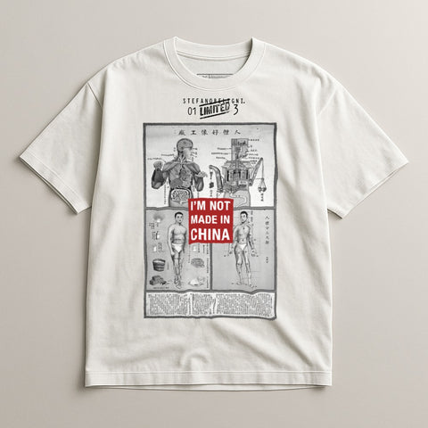 Graphic T-shirt with Vintage Advertisement Print