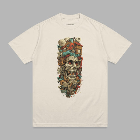 Urban Skull Creature Detailed Graphic Artwork product type