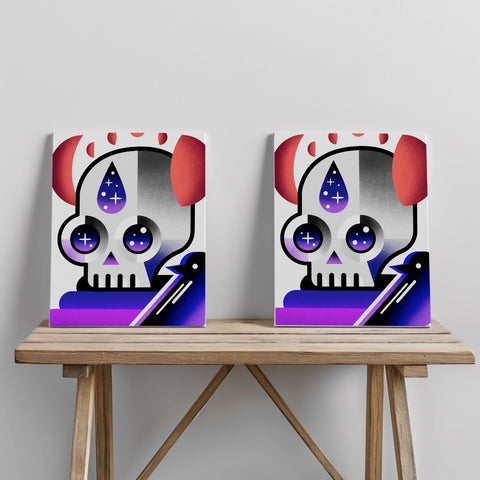 Quadro canvas zSkull
