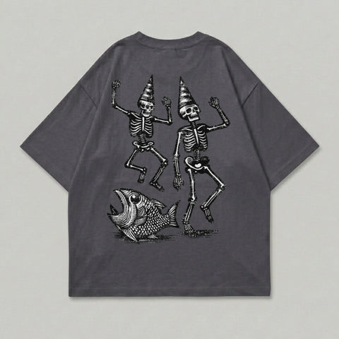 Dancing Skeletons Party Hats Fish Design product type
