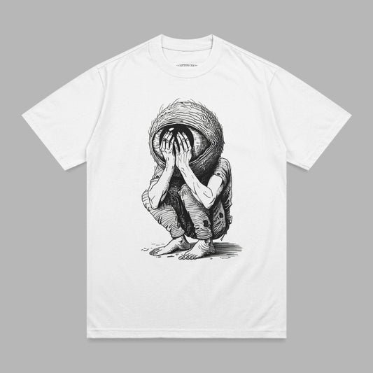 Giant Eye Creature Hiding Face Unique Design product type