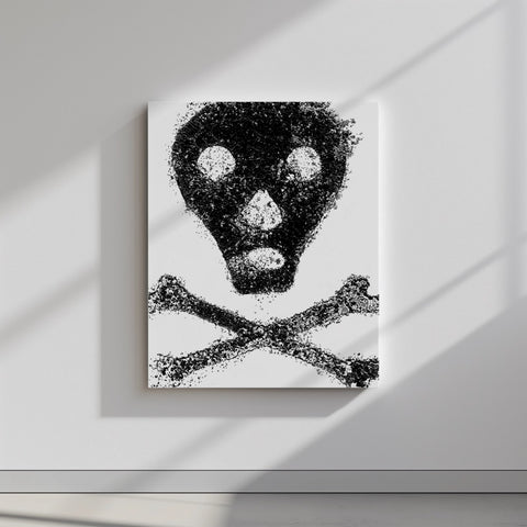 Quadro canvas Skull