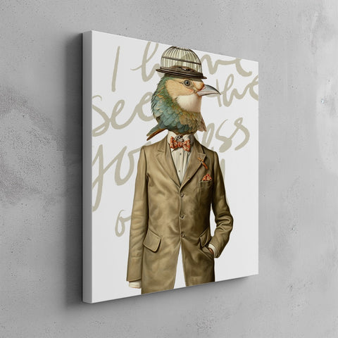Quadro canvas birdman