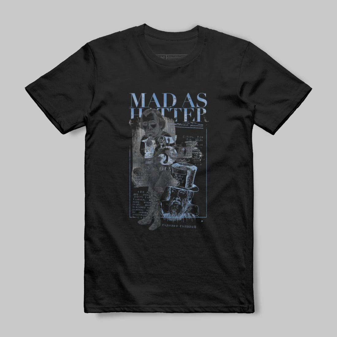 Mad As A Hatter Printed Short Sleeve T-Shirt