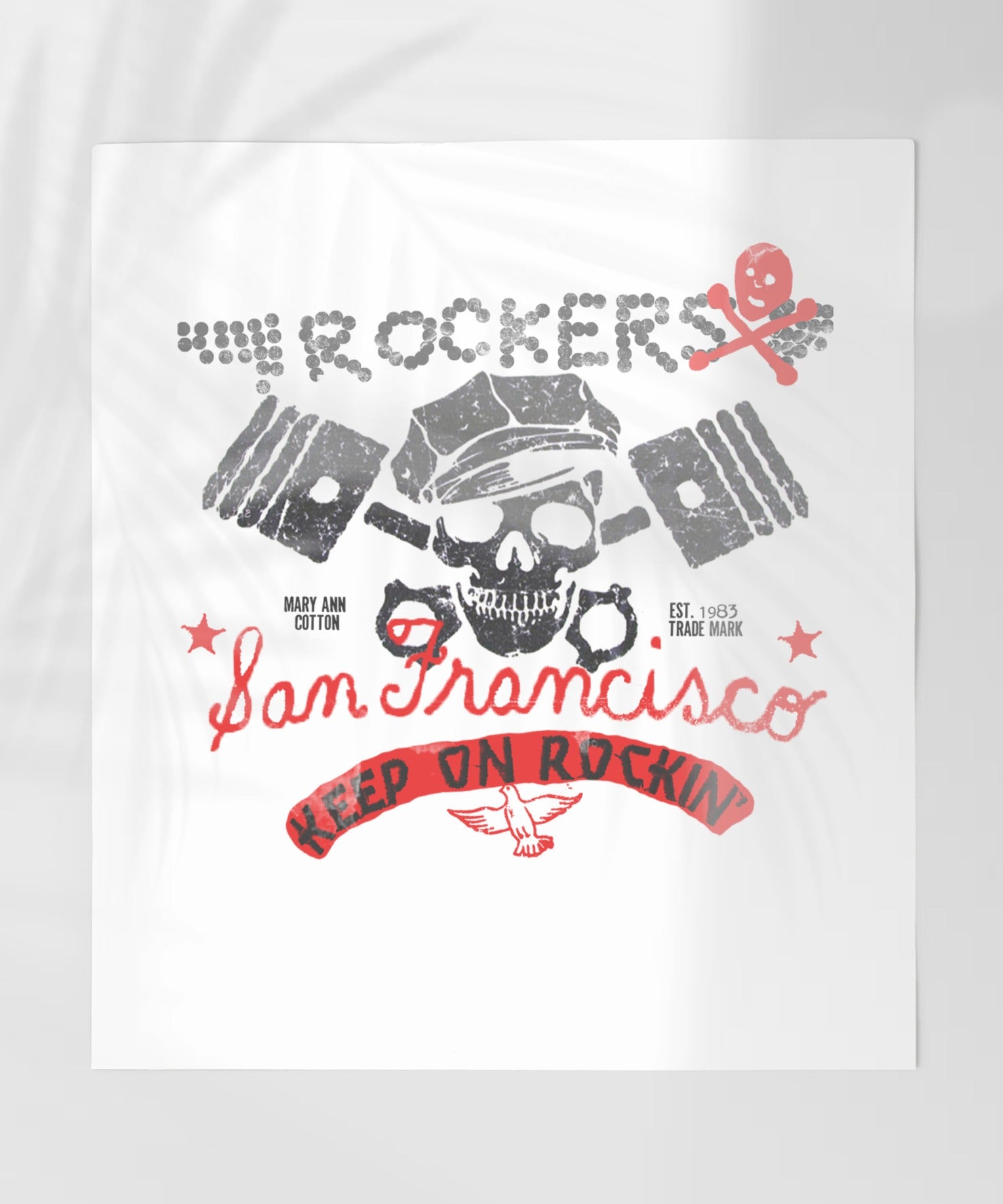 San Francisco Rockers Keep on Rockin' Art Print