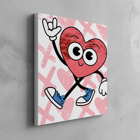 Quadro canvas xoxo