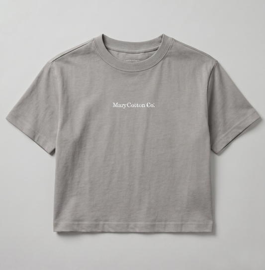 T-shirt bambina crop Mary Cotton Co.