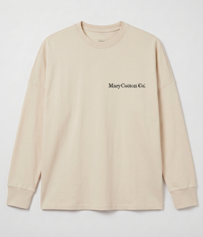 Longsleeve unisex Mary Cotton Co.